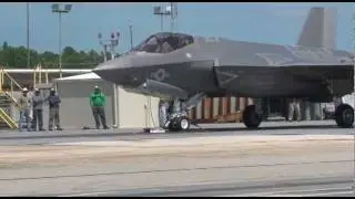 First F-35C catapult launch