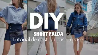DIY Short Falda con Estilo: Paso a Paso + Patrón PDF Incluido