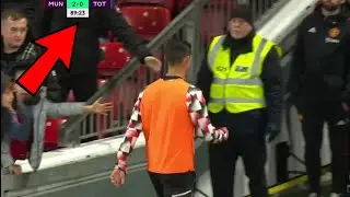 Cristiano Ronaldo Exits Old Trafford Before Final Whistle