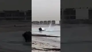 dj khaled crash              #shorts #djkhaled #golfcart #crash #accident