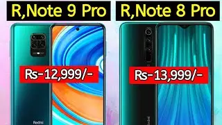 Redmi Note 9 Pro VS Redmi Note 8 Pro Full Details Mobile Comparison,Note 9 Pro Camera Review