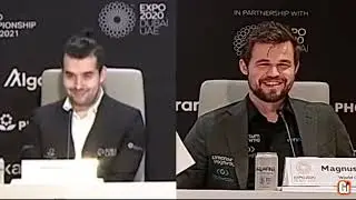 Magnus Carlsen's hilarious trolling of a Journalist 🤣