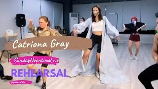 SundayNoontimeLive Rehearsal Catriona Gray