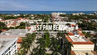 West Palm Beach, FL. Donald Trump's Home Area | 4K Drone Footage