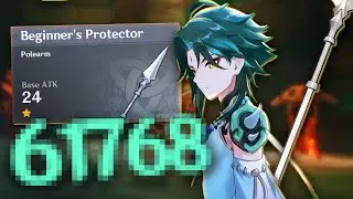 How Much Can XIAO Do With ONE STAR WEAPON? | Genshin Impact