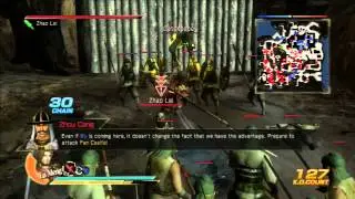(PS3) Dynasty Warriors 8 Walkthrough NORMAL - Wu Stage 9 (Historical) - Battle of Fan Castle