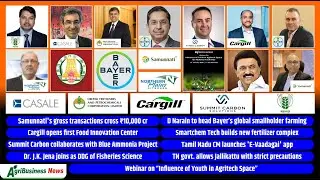 Samunnati | Bayer | Cargill | Casale | Smartchem | Summit Carbon | ICAR | Krishi Jagran