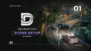 Behind The Scenes - Custom Car Rig in Cinema 4D 2025 | Part 01 - Scene Setup