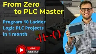 Zero to Master: 10 Ladder PLC Programming Projects with Specialists