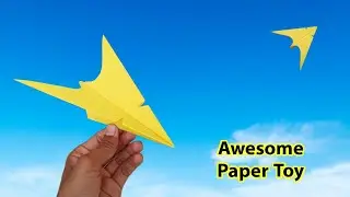 How To Fold A Paper Airplane That Flies Far Easy