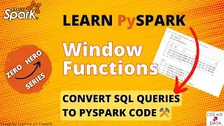 10 Window Functions, Unique Data & Databricks Community Cloud | Second Highest Salary | Spark expr