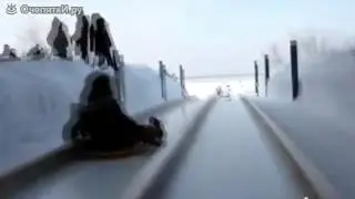 Классная ледяная горка