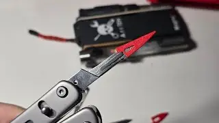 Scalpel blades in multitools.