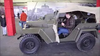 ГАЗ-67Б на ходу (Моторы войны)