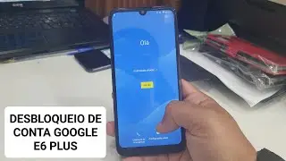 Desbloqueio de conta Google Motorola E6 plus 