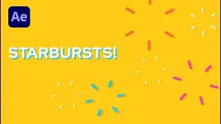 How To Animate Starbursts in Adobe After Effects