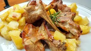 Agnello al Forno con Patate/marinato!