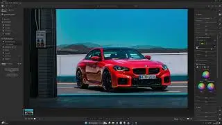 Les paramètres à appliquer sur une photo de voiture - Lightroom