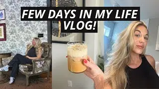A few days in my life VLOG! My FAV starbucks dupe !!