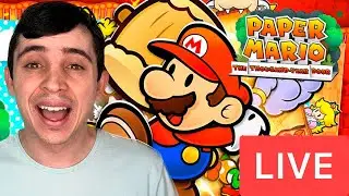 [LIVE] TENTANDO O 100% - PAPER MARIO THE THOUSAND-YEAR DOOR [SWITCH]