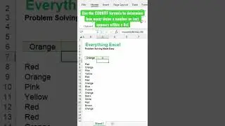Do you know how to use the COUNTIF formula?