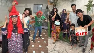 Samad Qasai Ky Ghar Ghos Gea 😱 Family Gift Ly Aiy 🎁