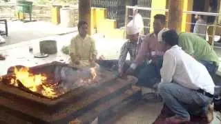 Hawan Yagya at Maa Baglamukhi Temple, Himachal Pradesh