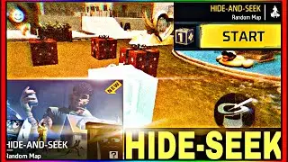 New Hide And Seek😍😱Funny Mode - Garena Free Fire