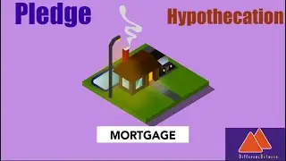Pledge vs Hypothecation vs Mortgage IN 90 SECONDS!!! #pledge #hypothecation #mortgage #difference