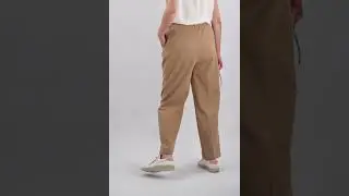 Хлопковые брюки из денима