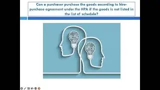 Hire Purchase Part 1