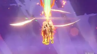 [Japan Dub] Mavuika & Pyro Traveler Vs Gosoythoth [Archon Quest 5.3] Genshin Impact