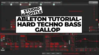 Techno Technique:  Hard Techno Bass Gallop (like Sara Landry, schranz etc) - Ableton Live Tutorial