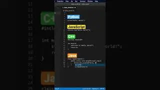 Hello World in 5 Programming Languages 