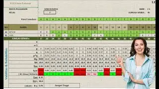 APLIKASI ANALISIS SOAL PILIHAN GANDA | Excel