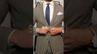 $100 VS $1000 Suit