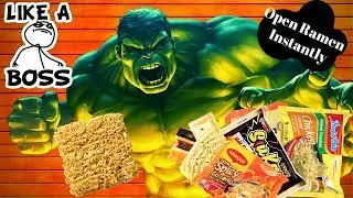How to Open A Ramen Packet Like A Boss