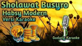 Karaoke Sholawat Busyro _ nada cewek