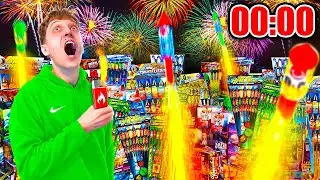I light XXL FIREWORKS on NEW YEAR'S EVE...