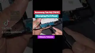 Samsung Galaxy Tab S2 (sm-t819) Charging Port Fixed #shorts