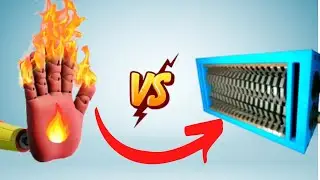 Fire Hand vs shredder poppy playtime animation.