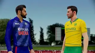 India vs South Africa 3rd ODI - Cricket 22 Full Match Gameplay 1080P 60FPS