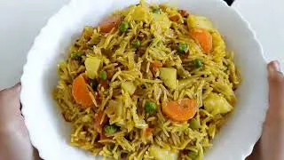 Masala Pulao, मसाला पुलाव, One-Pot Quick Dinner Recipe
