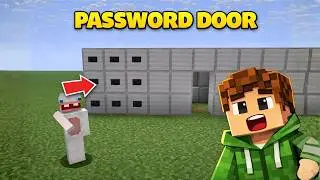 How to Make a Password Door in Minecraft