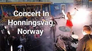 Agnete Johnsen's Concert In Honningsvåg, Norway  #agnetejohnsen #honningsvåg #norway  #oggasjakka