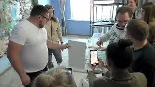Пытаемся сжечь плёночный фасад LUXFRONT феном, температура 250 градусов