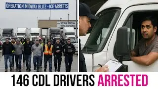 🚨Massive Bust: 146 Illegal CDL Drivers ARRESTED in Indiana!