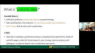 The New NIH Data Management and Sharing Policy---In a Nutshell