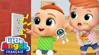 Les Accidents Arrivent | Jouons avec prudence | Comptine Éducatives | Little Angel Français