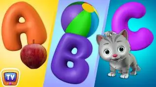 ABC Song with ChuChu Toy Train - Alphabet Song for Kids - ChuChu TV
